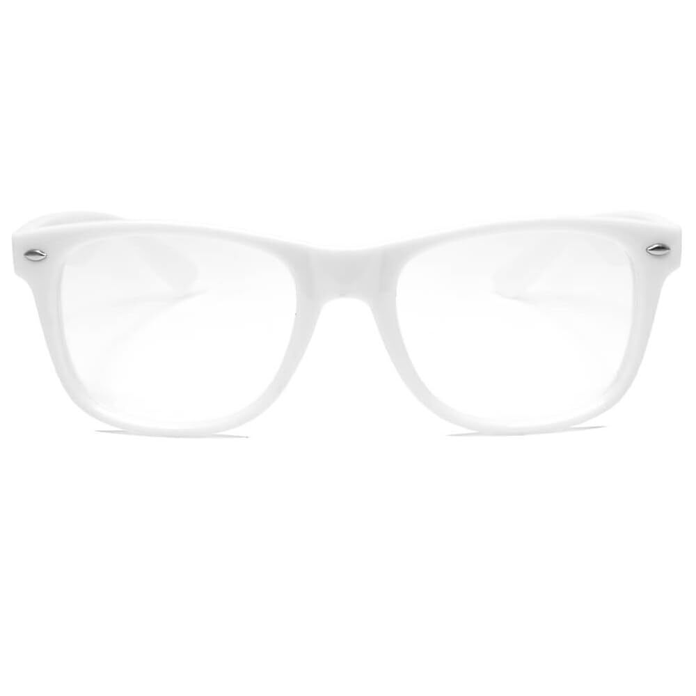 9995 Ultimate Diffraction Glasses - White - 3D Prism Rainbow Effect - Great